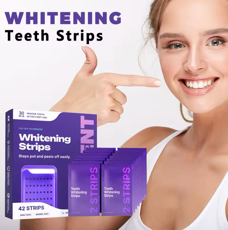 (New) Purple Anti-Yellowing Dental Strips "Concentrated Formula" ⭐️