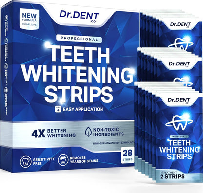 DR.DENT Teeth Whitening Strips  Radiant Smile