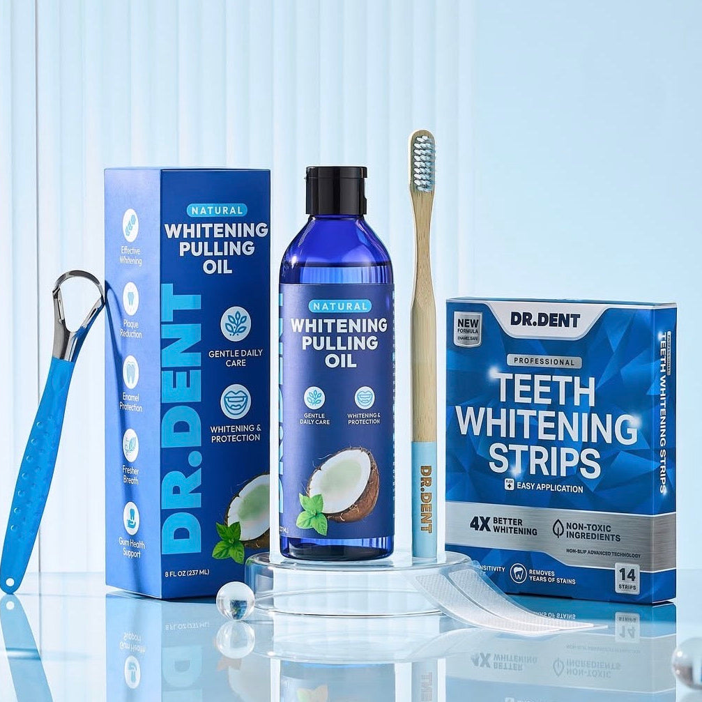 DR.DENT Coconut oil pulling mouthwash