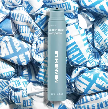 New' Extra White Mint 90 Days (2 Natural Plant-Based Sugar-Free Toothpastes)