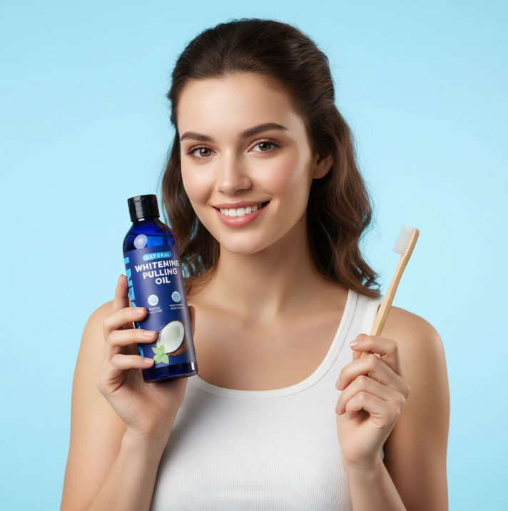 DR.DENT Coconut oil pulling mouthwash