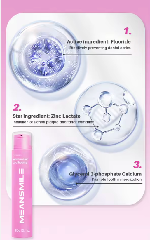 New' Extra White Mint 90 Days (2 Natural Plant-Based Sugar-Free Toothpastes)