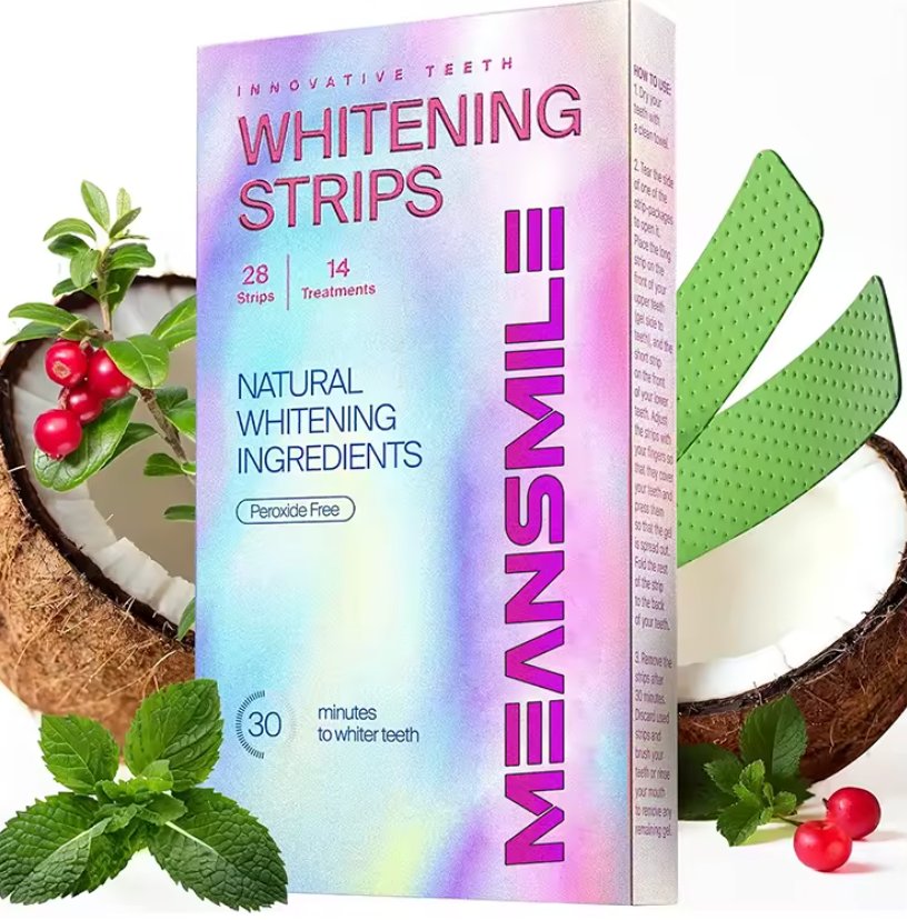 Intensive Plant-Based Whitening Strips – Visible Results From the First Use ⭐️