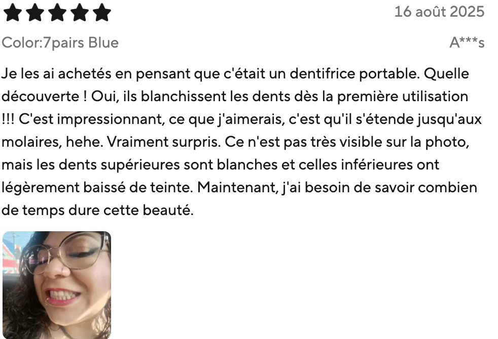 (New) Purple Anti-Yellowing Dental Strips 