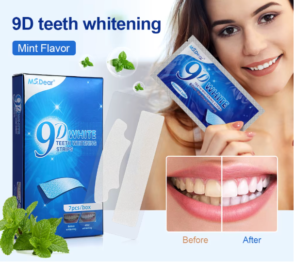 (New) Purple Anti-Yellowing Dental Strips 